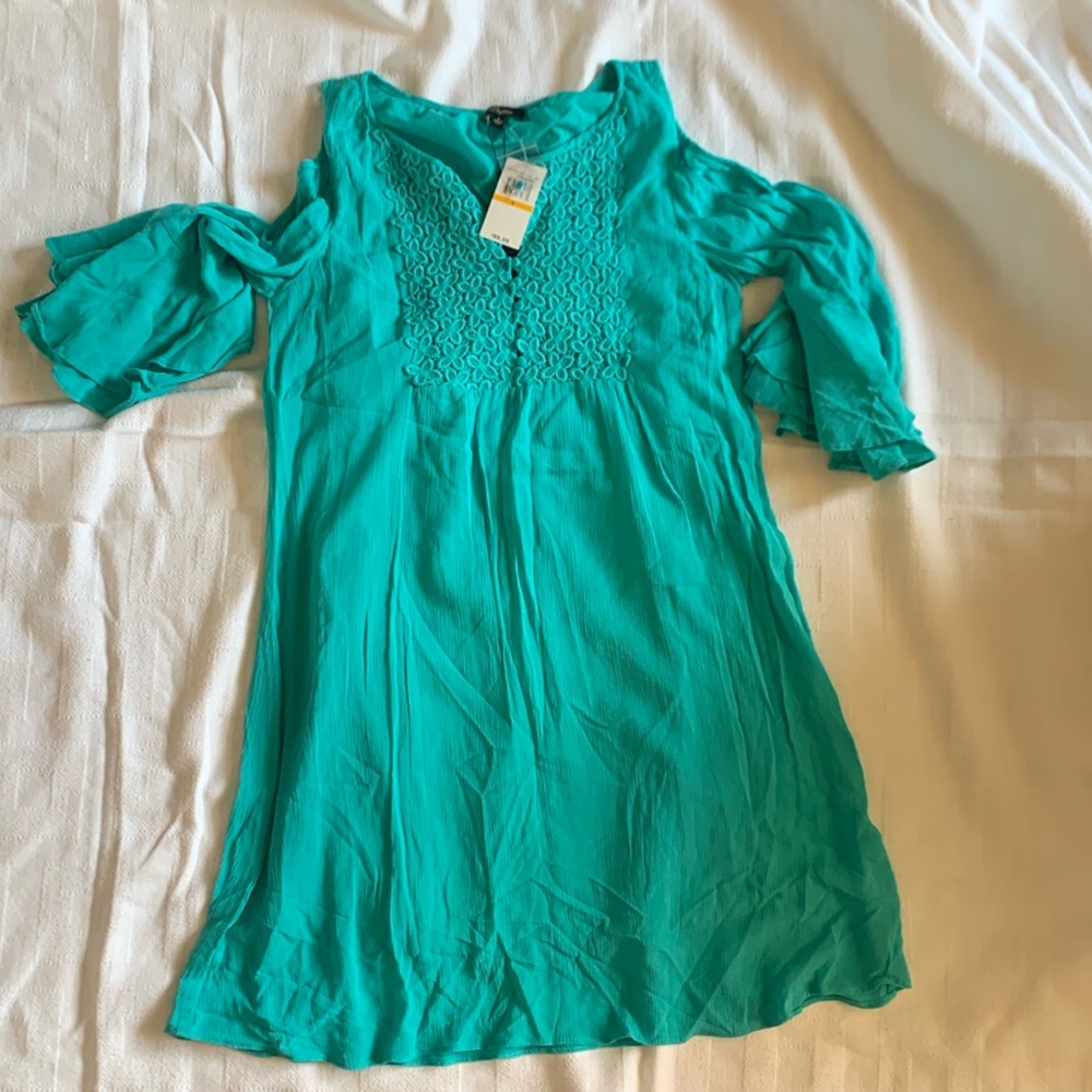NWT Turquoise Cupio Dress in Small